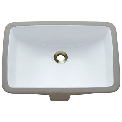 MR Direct Undermount Porcelain Bathroom Sink in White - Super Arbor