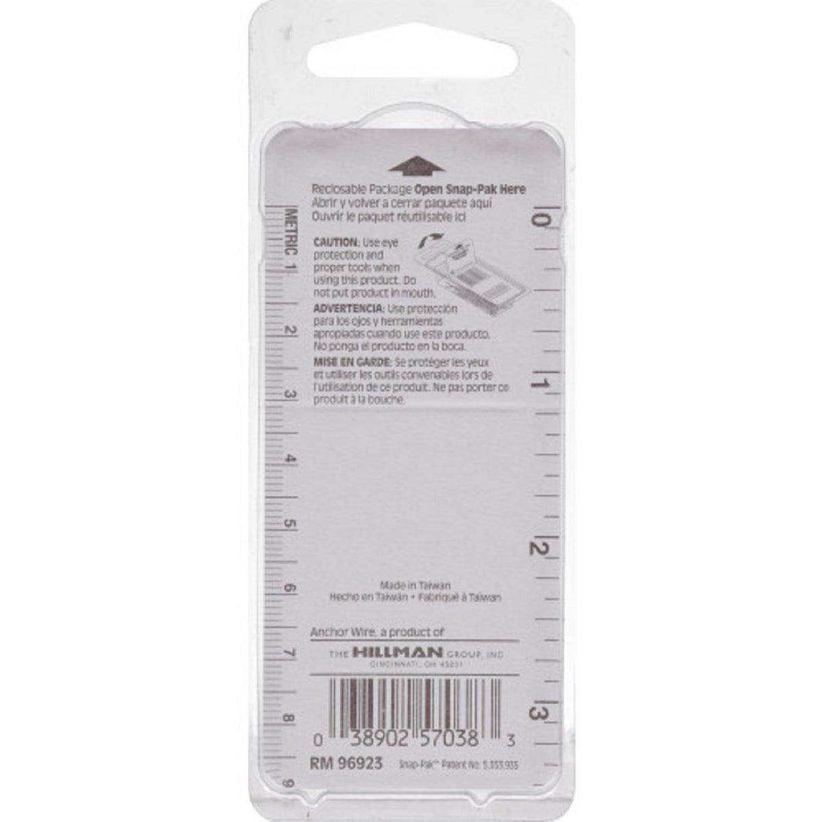 Hillman 16 Ga x 5/8 in Brass Escutcheon Pins, 1 Pack, 2 oz
