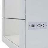 allen + roth 20-in x 26-in x 7-in White Soft Close Bathroom Wall Cabinet