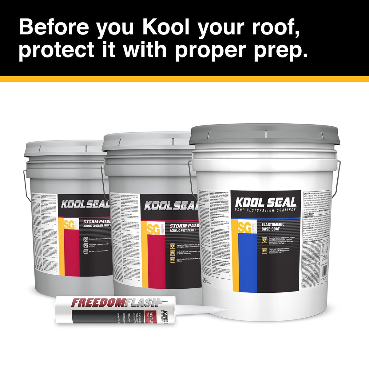 Kool Seal Freedom Flash 10-oz Waterproof Cement Roof Sealant
