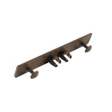 NewTechWood 6-in x 6-in Spanish Walnut Composite Deck End Cap