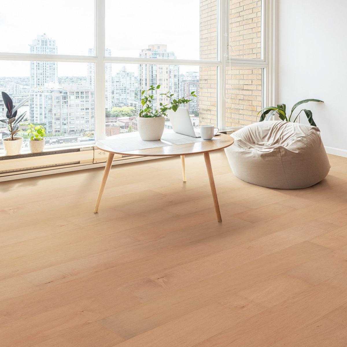SMARTCORE Maple Monteagle hardwood flooring — detail view