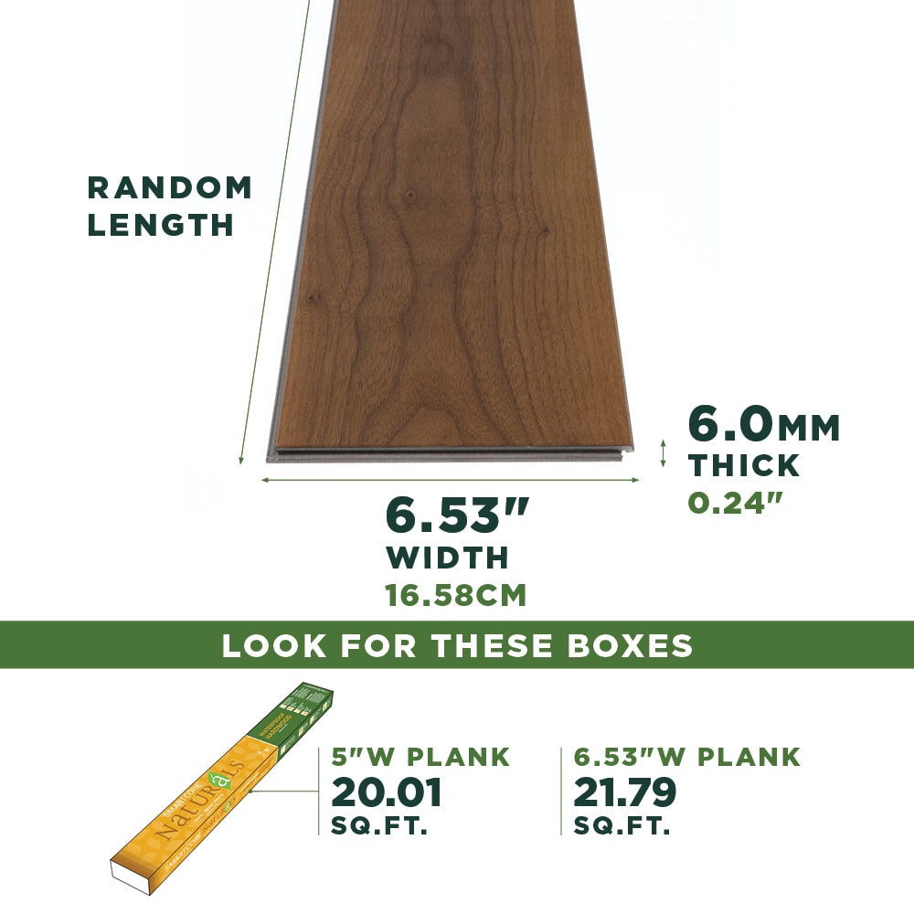 SMARTCORE Walnut Caribou hardwood flooring — alternate angle