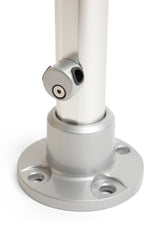 DOLLE Prova 6-ft x 36-in Brushed Aluminum Deck Rail Kit
