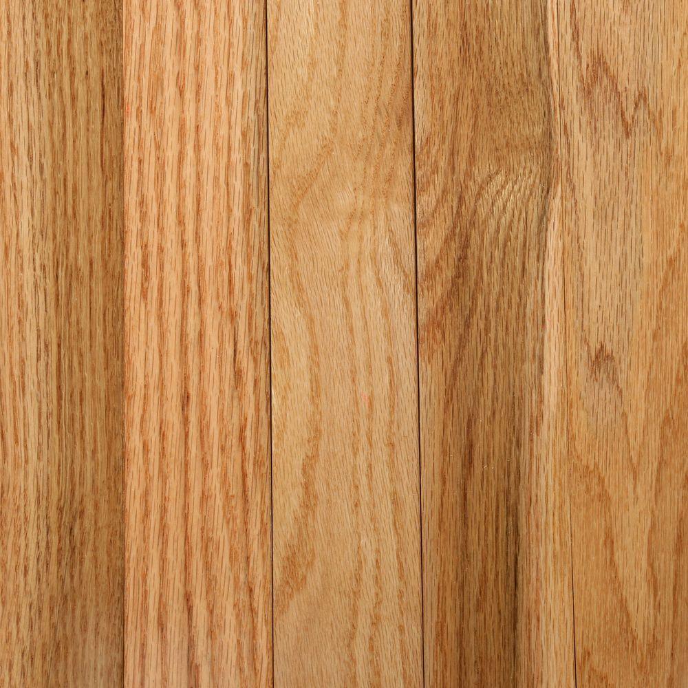 Bruce Oak Rustic Natural 3/4 in. Thick x 2-1/4 in. Wide x Varying Length Solid Hardwood Flooring (20 sq. ft. / case) - Super Arbor