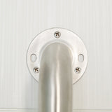 Project Source Exposed Screw 36-in Stainless Steel Wall-Mount ADA-Compliant Grab Bar, 500-lb Capacity