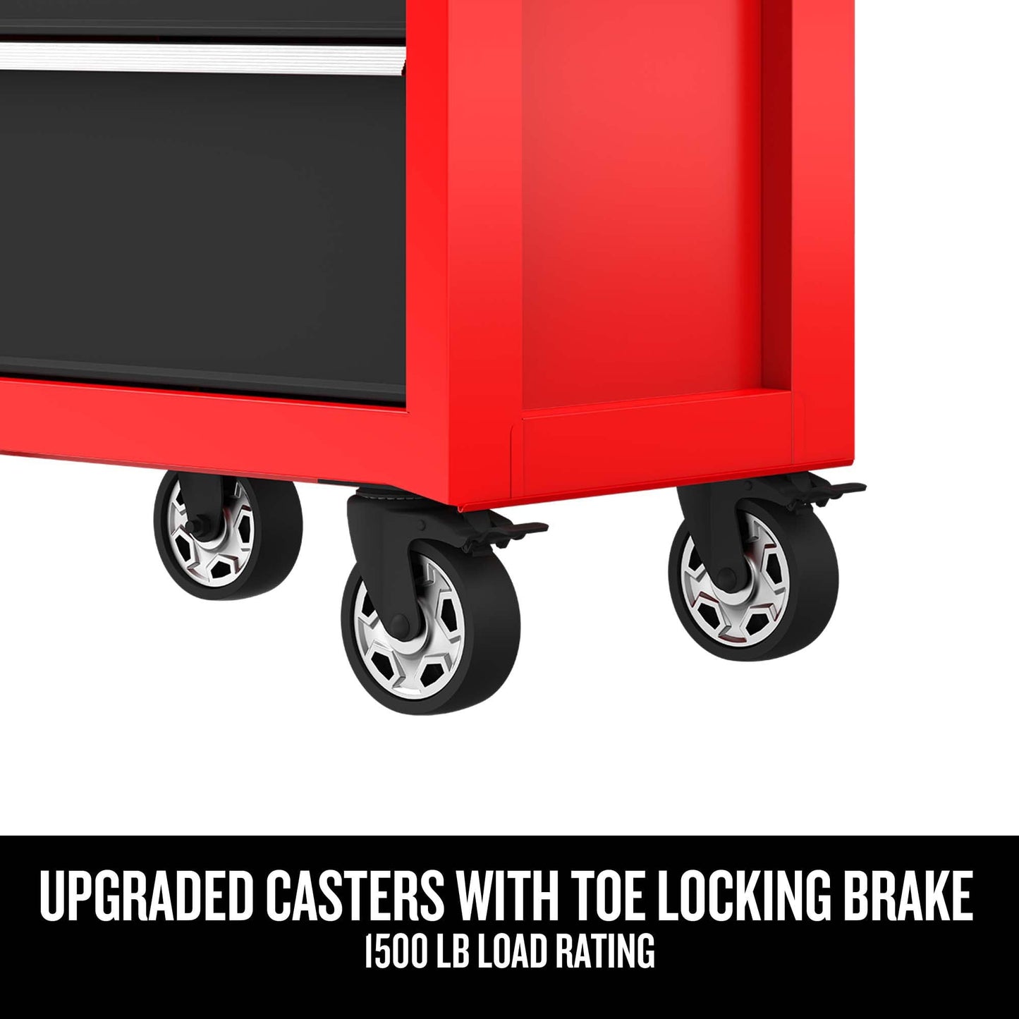 CRAFTSMAN 2000 Series 5-Drawer Steel Rolling Tool Cabinet, Red