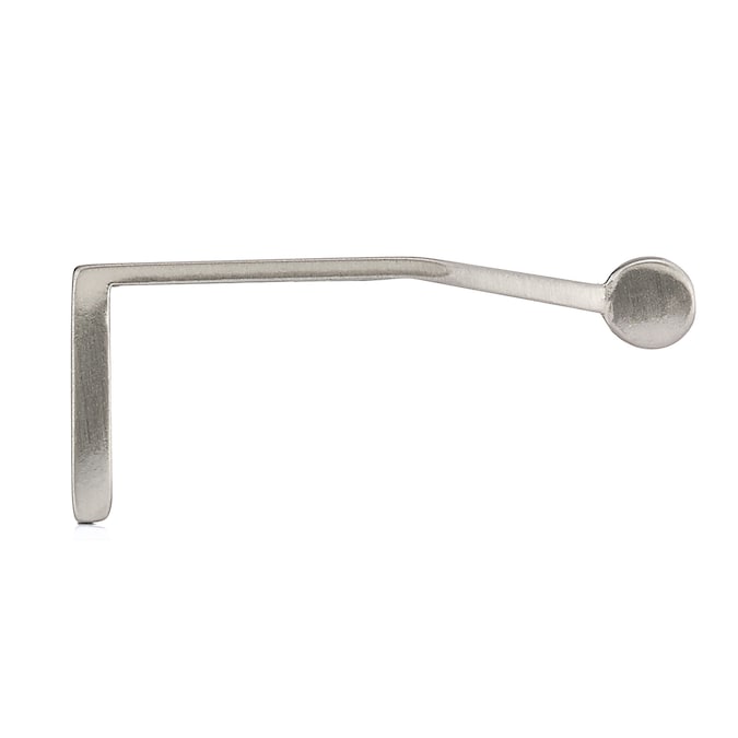 Richelieu 5/8-in (16mm) Center to Center Brushed Nickel Novelty Edge Drawer Pull