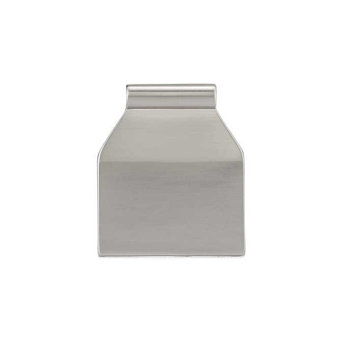 Richelieu 5/8-in (16mm) Center to Center Brushed Nickel Novelty Edge Drawer Pull