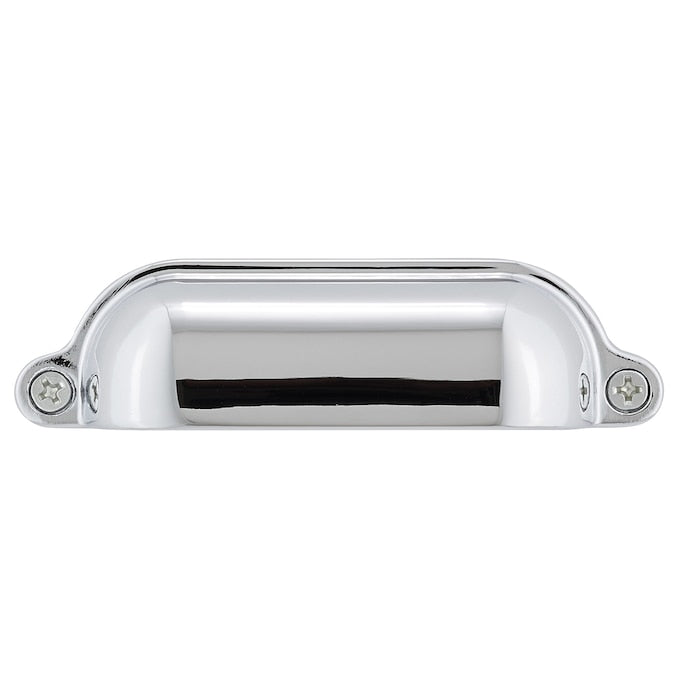 Richelieu 3-1/2-in (89mm) Center to Center Chrome Novelty Cup Drawer Pull