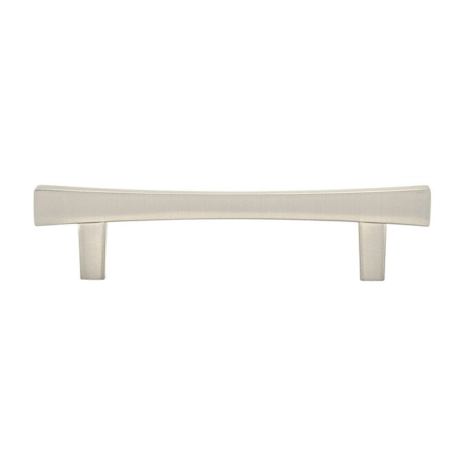 Richelieu Westmount 3-3/4-in (96mm) Center to Center Brushed Nickel Rectangular Handle Drawer Pull