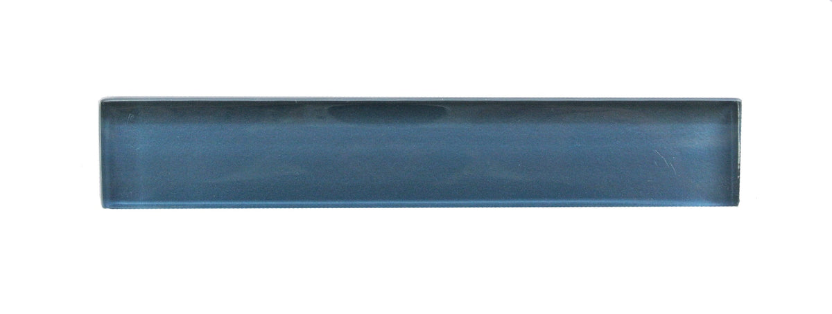 Abolos Full Body Neon Blue/Glossy 1-in x 6-in Glossy Glass Brick look Floor and Wall Tile product image