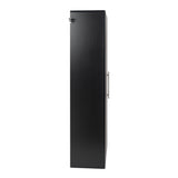 Prepac HangUps 30-in W x 72-in H Wood Composite Black Wall-mount Utility Storage Cabinet