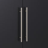 Prepac HangUps 30-in W x 72-in H Wood Composite Black Wall-mount Utility Storage Cabinet