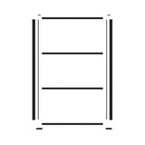 TuffBilt 2 ft. x 4ft. Matte Black Decorative Screen Panel Frame Kit - Super Arbor