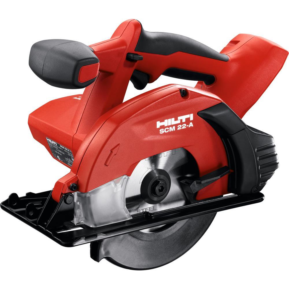 22-Volt Lithium-Ion Cordless Circular Saw Kit, Two 8.0 Ah Batteries, Charger and Bag - Super Arbor