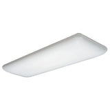 4-Light White Fluorescent Ceiling Light - Super Arbor