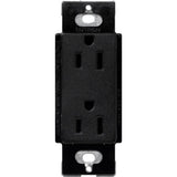 Tamper-Resistant Duplex Receptacle, 15 Amp, White - Super Arbor