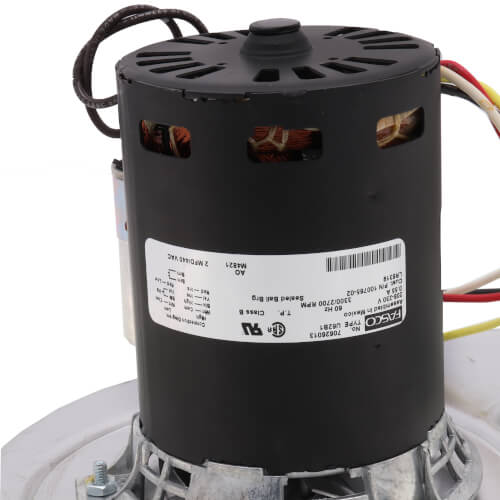 Lennox 44W30 inducer motor - detail view (Product Type: Inducer Motor)