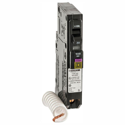 QO 20 Amp Single-Pole Dual Function (CAFCI and GFCI) Circuit Breaker (6-Pack) - Super Arbor
