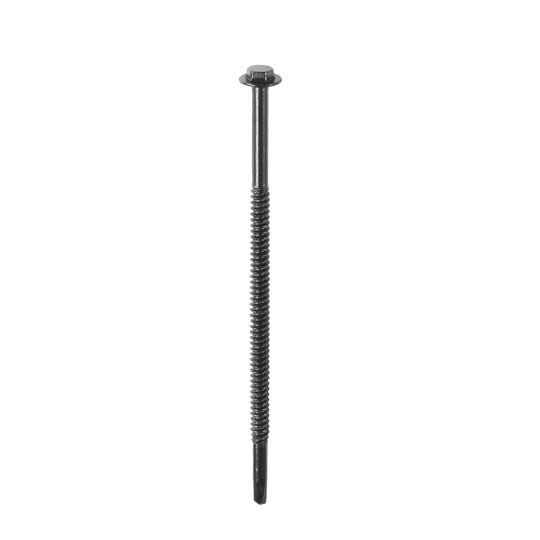 GAF Drill-Tec Purlin Fasteners, Head Style #3 Square, 5 in., Box of 500