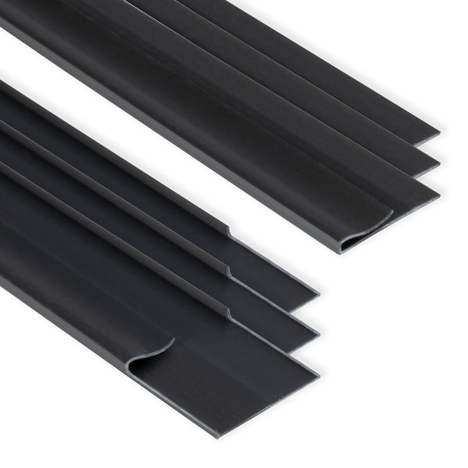 Ceilume EZ-On Grid Cover Kit- Onyx 36-pack 24-in 53-sq ft PVC Black Cover Kit