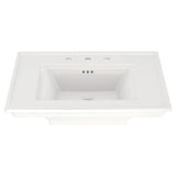 American Standard Town Square S 8 in. Widespread Pedestal Sink Basin in White