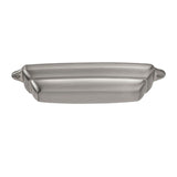 Sumner Street Home Hardware Grayson 2-1/2-in Center to Center Satin Nickel Rectangular Cup Drawer Pull
