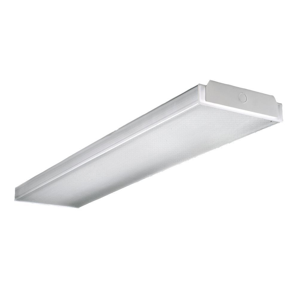 4-Light 4 ft. White Wraparound Light - Super Arbor