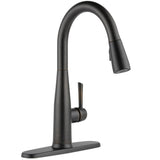 Essa Touch2O Technology Single-Handle Pull-Down Sprayer Kitchen Faucet with MagnaTite Docking in Arctic Stainless - Super Arbor