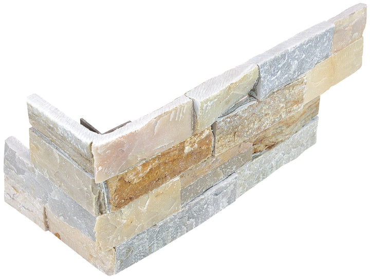 Satori Ledgestone Desert 6-in x 18-in Multi-finish Natural stone Quartz Wall Tile product image