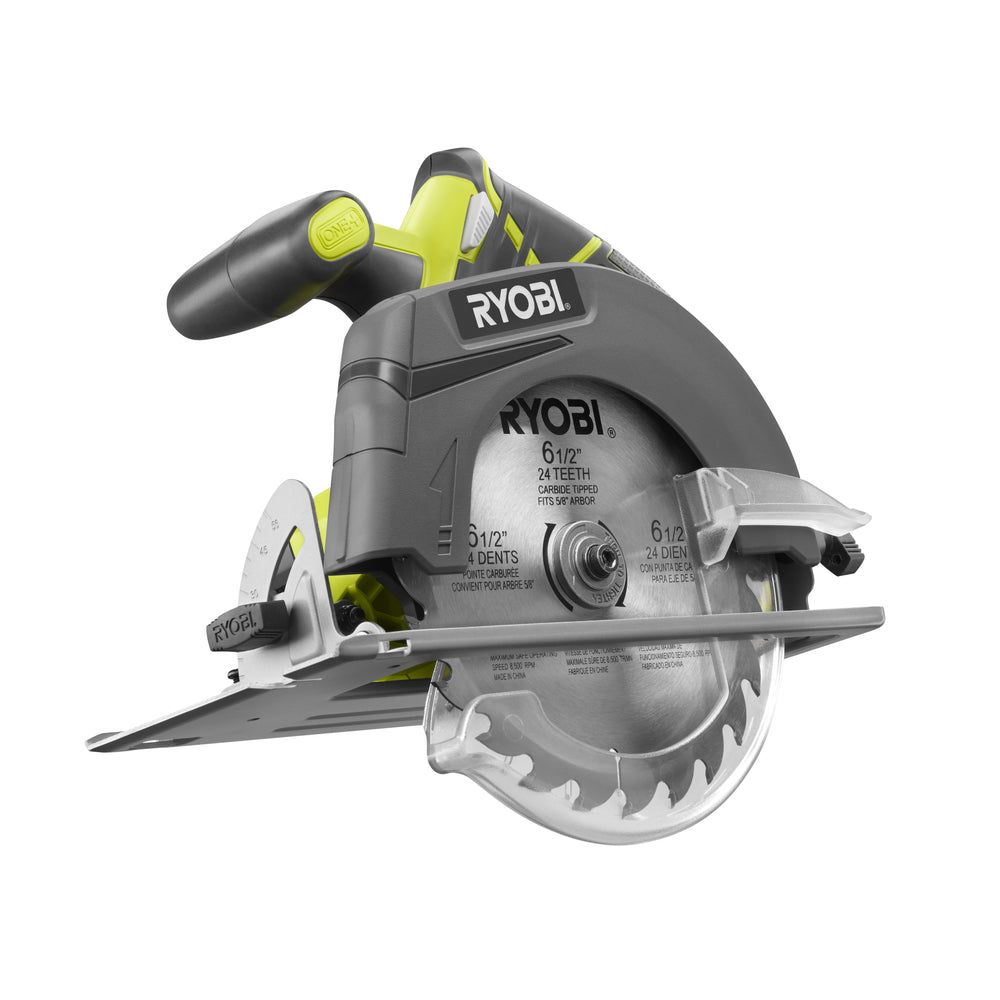 RYOBI 18V ONE+ Cordless 6-1/2 in. Circular Saw (Tool Only)