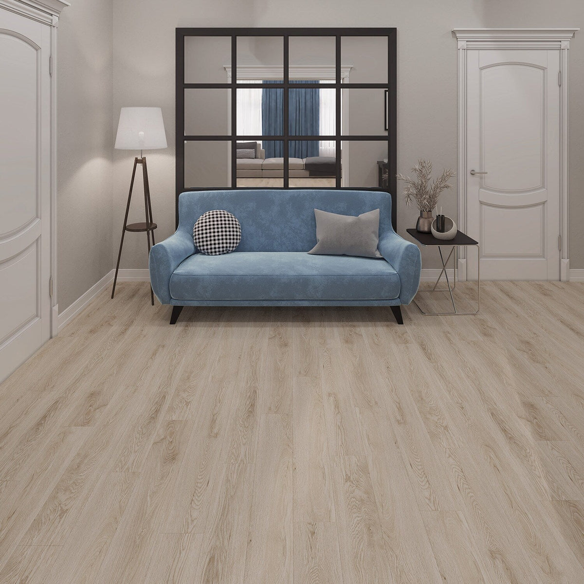 Lucida USA (Sample) PresCore Blonde Brown Wood Look 12-mil Water Resistant Glue Down Vinyl Tile