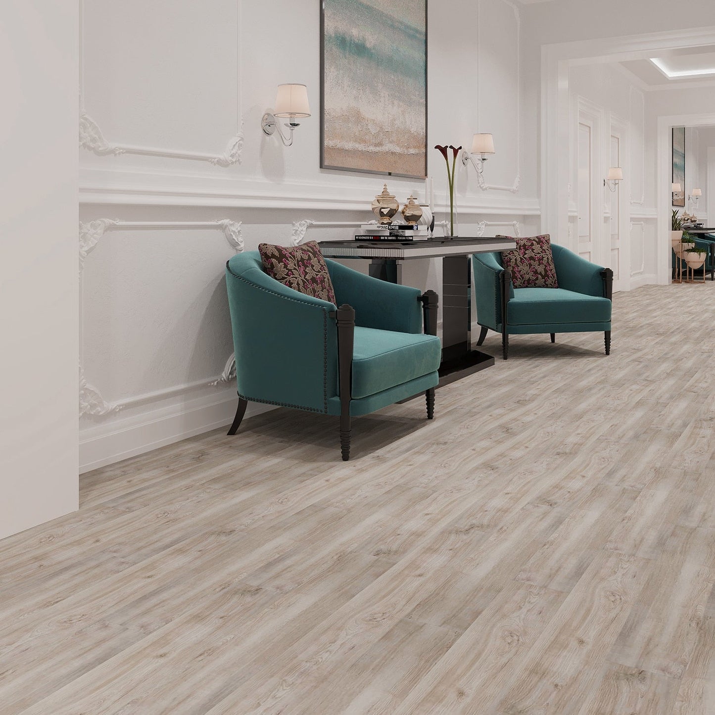 Lucida USA PresCore Weathered 6-in W x 36-in L x 2-mm Thick Waterproof Luxury Vinyl Plank Flooring, 12-mil Wear Layer (54-sq ft Carton)
