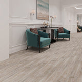Lucida USA (Sample) PresCore Clay Brown Wood Look 12-mil Water Resistant Glue Down Vinyl Tile