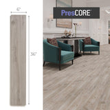 Lucida USA PresCore Blonde Brown 12-mil x 6-in W x 36-in L Waterproof Glue Down Luxury Vinyl Plank Flooring (54-sq ft/ Carton)