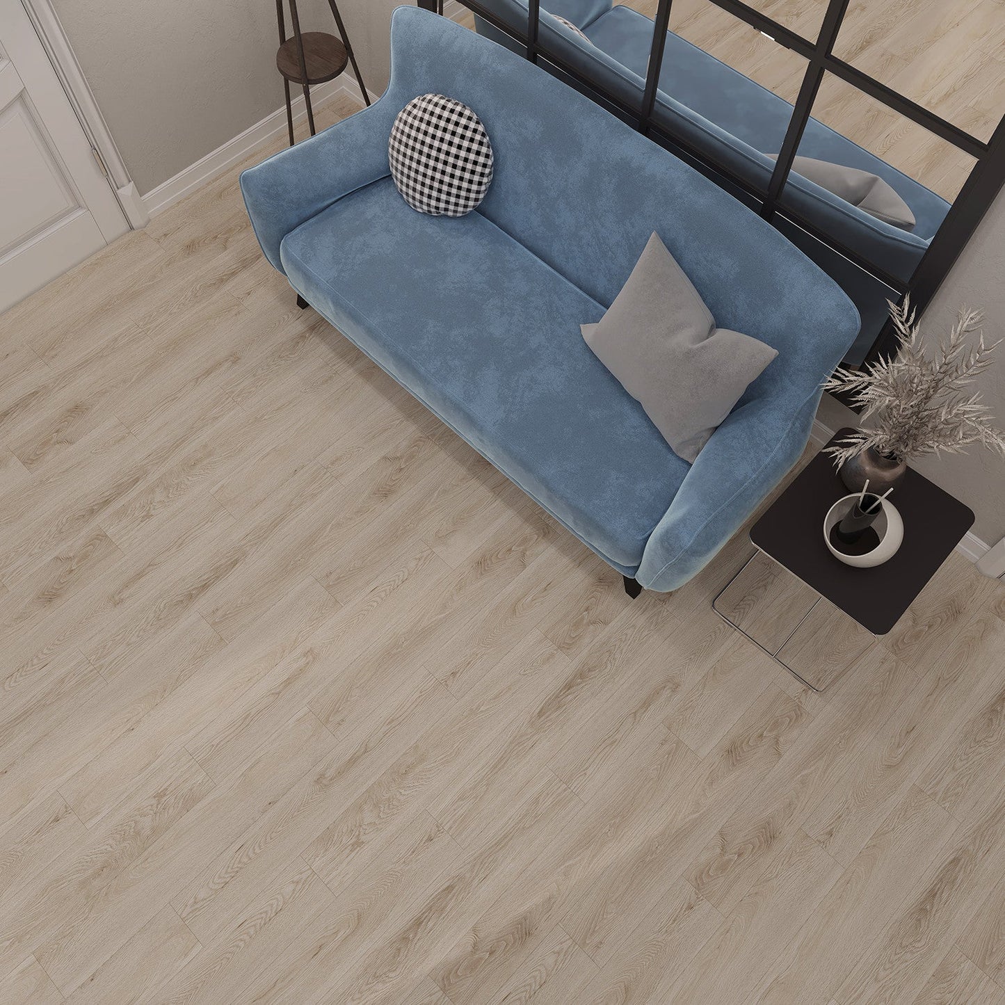 Lucida USA PresCore Clay 36-in L x 6-in W x 2-mm Thick Waterproof Glue-Down Luxury Vinyl Plank Flooring, 12-mil Wear Layer (54-sq ft Carton)