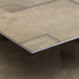 Lucida USA Oak Block Brown Patterned Look 28-mil x 12-in W x 24-in L Waterproof Glue Down Luxury Vinyl Tile Flooring (36-sq ft/ Carton)