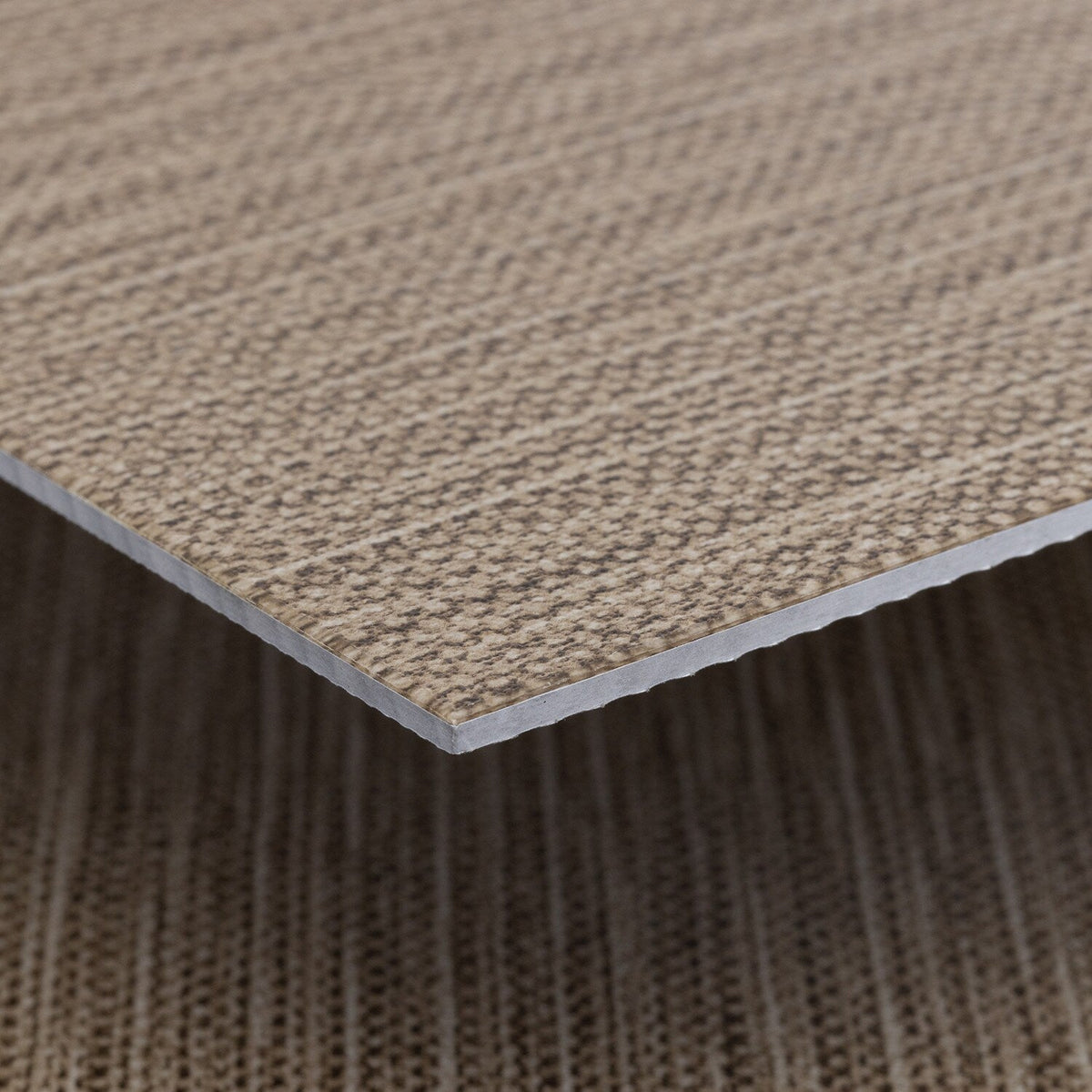Lucida USA Gold Knit Brown Patterned Look 28-mil x 12-in W x 24-in L Waterproof Glue Down Luxury Vinyl Tile Flooring (36-sq ft/ Carton)