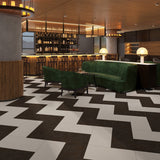 Lucida USA Pine Cone Brown Patterned Look 28-mil x 12-in W x 24-in L Waterproof Glue Down Luxury Vinyl Tile Flooring (36-sq ft/ Carton)