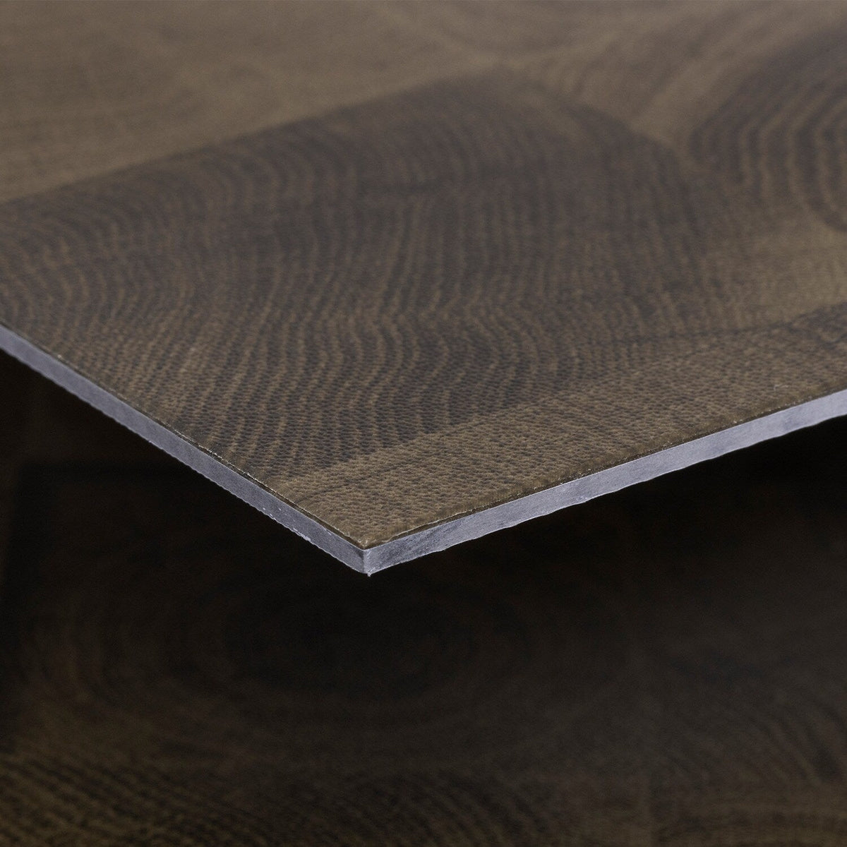 Lucida USA Burnt Block Brown Patterned Look 28-mil x 12-in W x 24-in L Waterproof Glue Down Luxury Vinyl Tile Flooring (36-sq ft/ Carton)