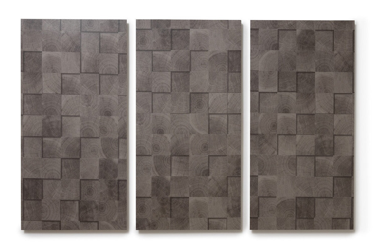 Lucida USA Faded Block Brown Patterned Look 28-mil x 12-in W x 24-in L Waterproof Glue Down Luxury Vinyl Tile Flooring (36-sq ft/ Carton)