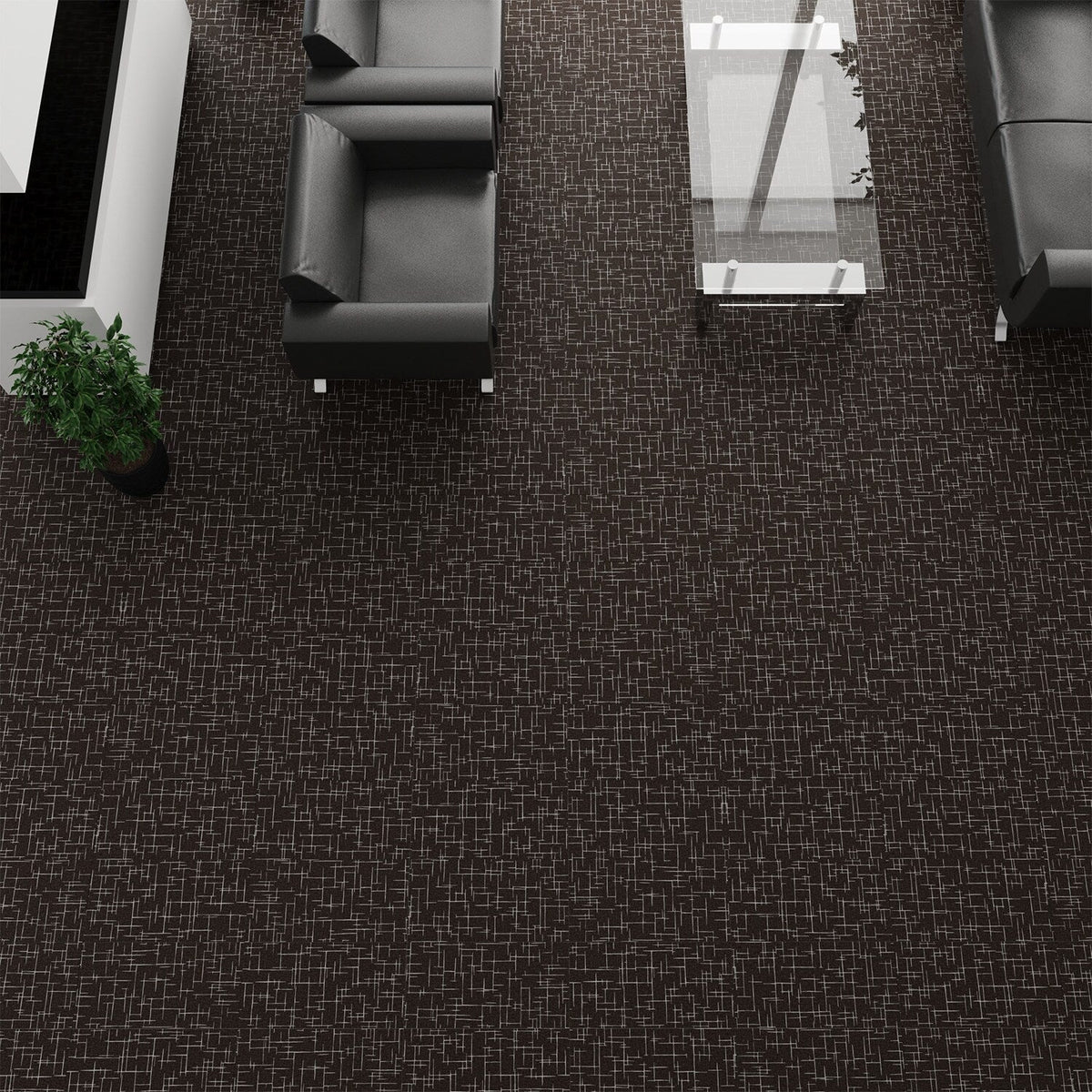 Lucida USA Bronze Deco Bronze Patterned Look 28-mil x 12-in W x 24-in L Waterproof Glue Down Luxury Vinyl Tile Flooring (36-sq ft/ Carton)