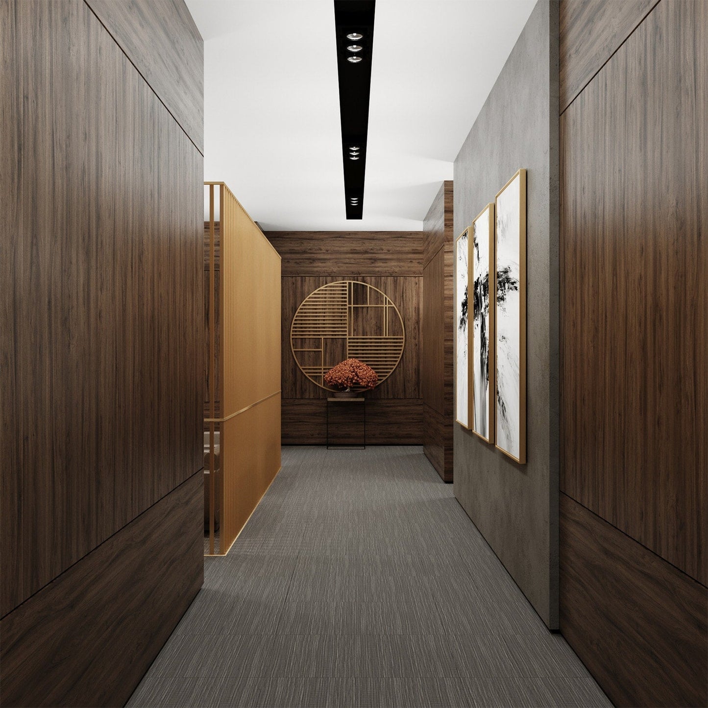 Lucida USA FabCore Granite Weave 12-in x 24-in Waterproof Luxury Flooring (36-sq ft)