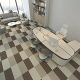 Lucida USA Appalachian Weave Bronze Patterned Look 28-mil x 12-in W x 24-in L Waterproof Glue Down Luxury Vinyl Tile Flooring (36-sq ft/ Carton)