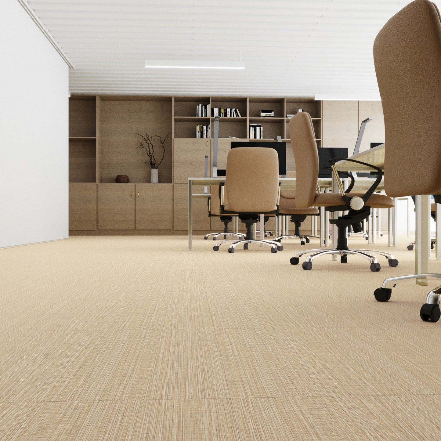 Lucida USA FabCore Harvest Weave 12-in x 24-in Waterproof Luxury Vinyl Tile Flooring, 36-sq ft Carton
