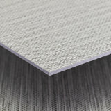 Lucida USA Silver Knit Silver Patterned Look 28-mil x 12-in W x 24-in L Waterproof Glue Down Luxury Vinyl Tile Flooring (36-sq ft/ Carton)