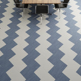 Lucida USA Silver Knit Silver Patterned Look 28-mil x 12-in W x 24-in L Waterproof Glue Down Luxury Vinyl Tile Flooring (36-sq ft/ Carton)
