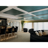 Armstrong Ceilings TinLook Circles 12-in x 12-in Surface-Mount Acoustic Ceiling Tiles, White, 40-Pack
