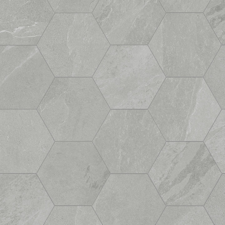 Satori Gios Obsidian 8-in x 10-in Matte Porcelain Hexagon Floor and Wall Tile (0.44-sq. ft/ Piece)